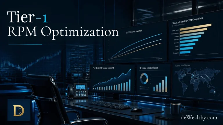 Tier-1 RPM Optimization & Yield Analytics - deWealthy.com