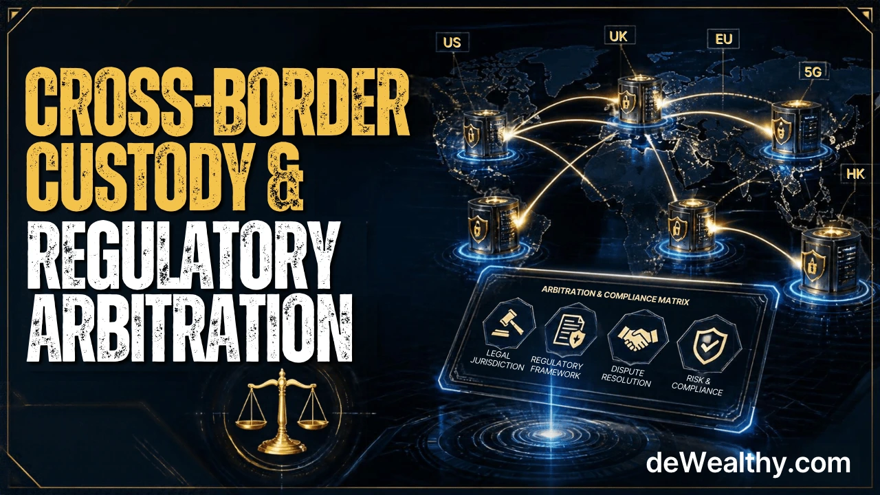 Cross-Border Digital Asset Custody Regulatory Arbitration Guide by deWealthy.com