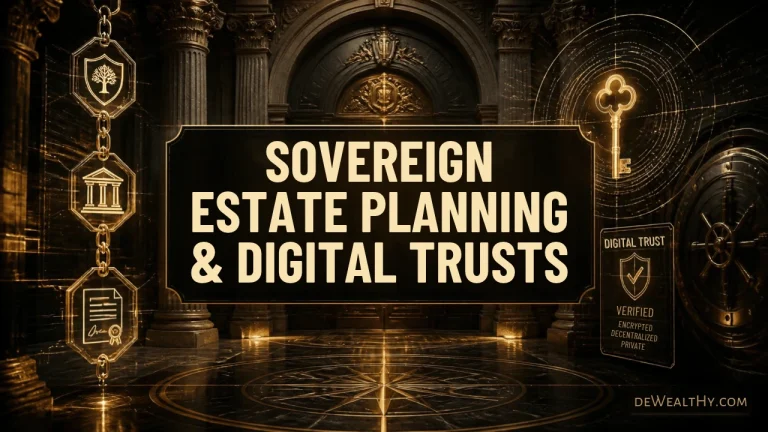 Sovereign Estate Planning & Digital Asset Family Trust Framework by deWealthy.com