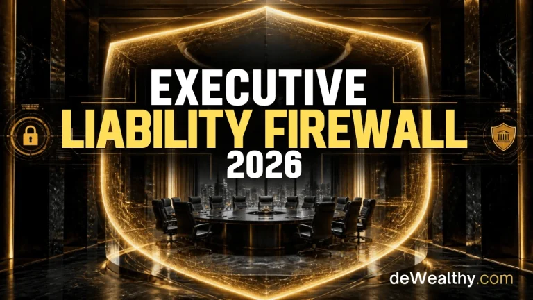Executive Liability Firewall Framework by deWealthy.com