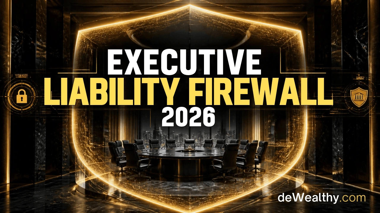 Executive Liability Firewall Framework by deWealthy.com