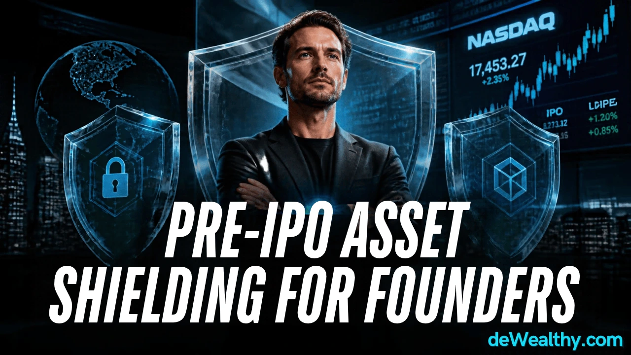 Pre-IPO Asset Shielding for Tech Founders by deWealthy.com